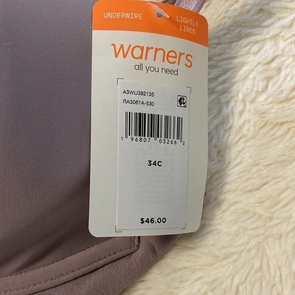 Warners No Side Effects Seamless Underwire T-Shirt Bra - Picture 4 of 4